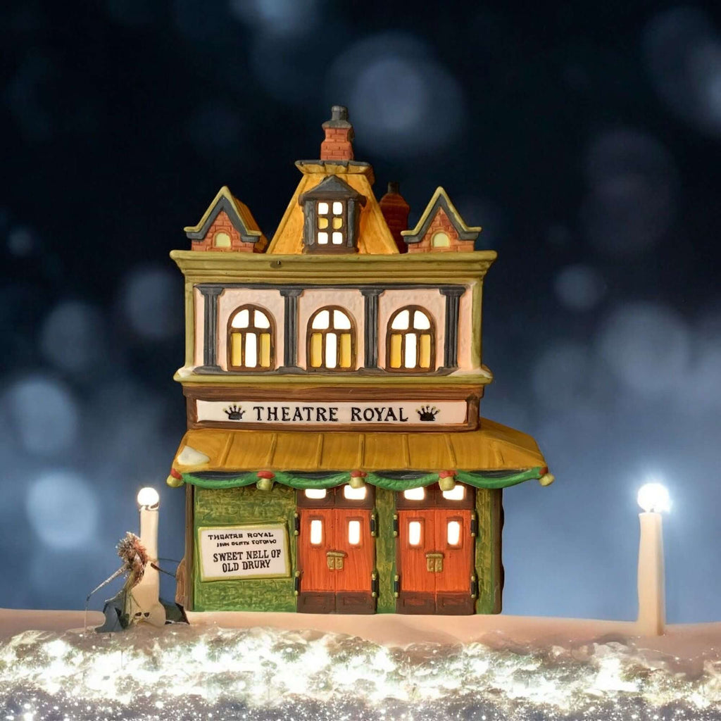 This stunning lighted building brings holiday cheer and classic charm to your décor. 