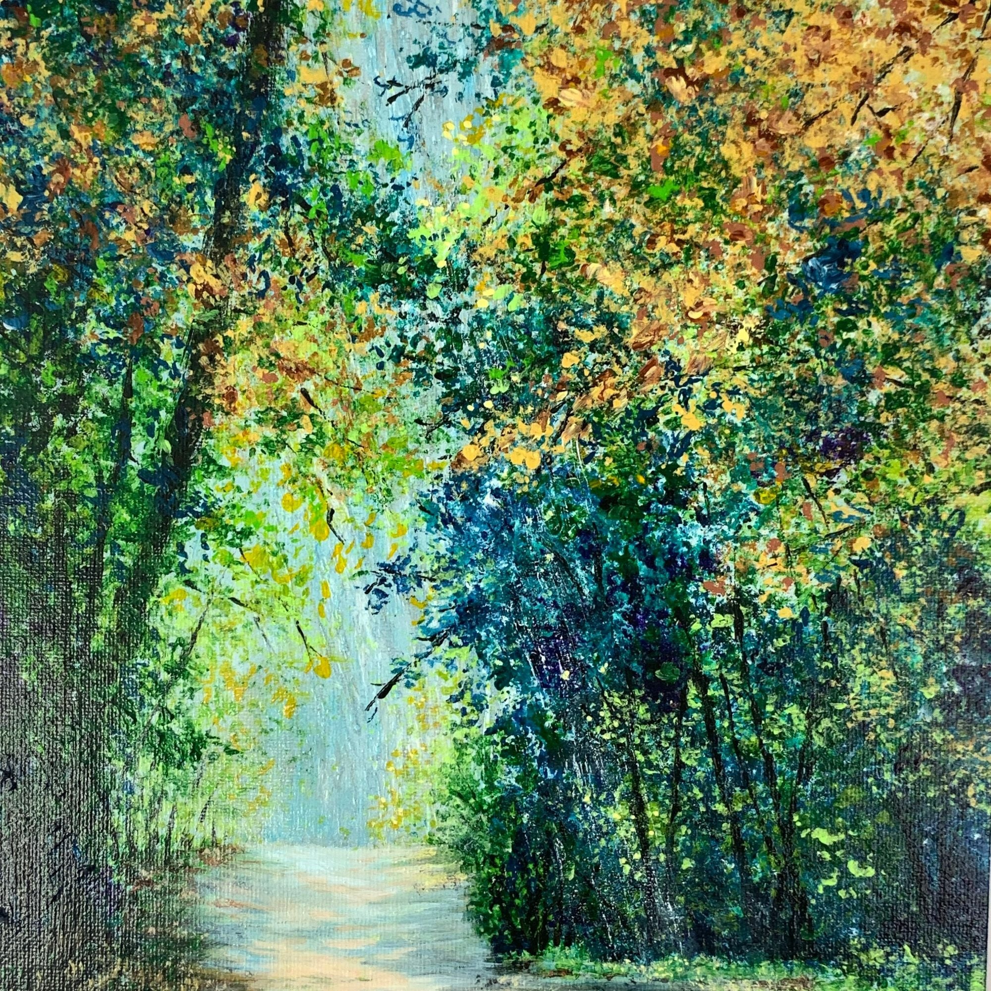 A landscape painting on canvas board : r/acrylicpainting