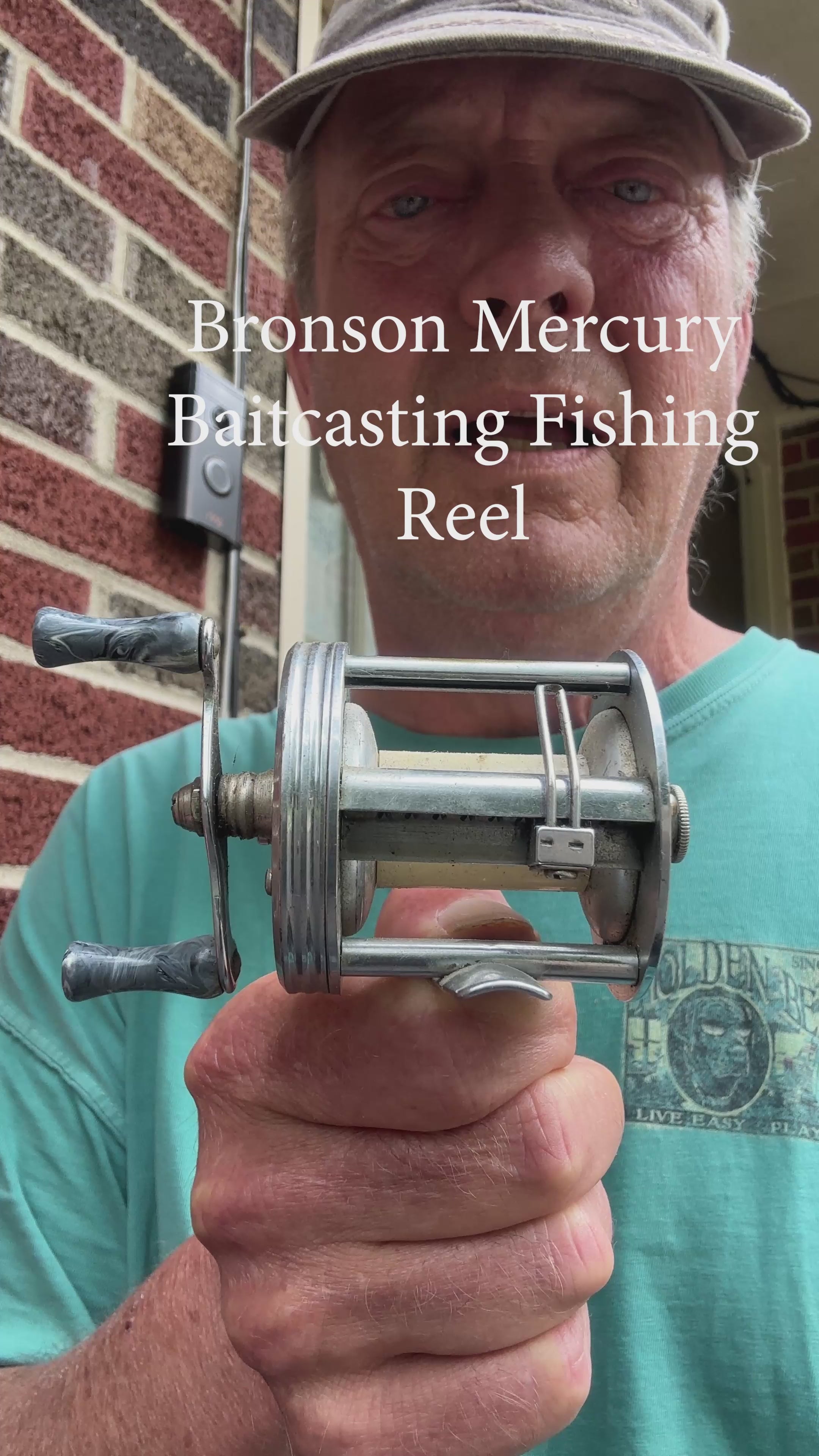 Vintage Bronson Mercury Casting Reel