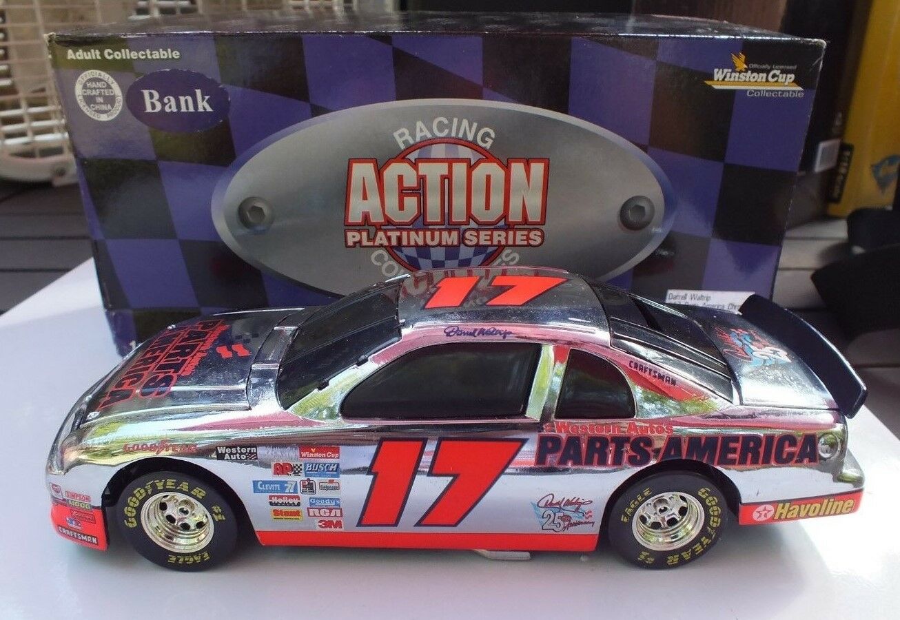 Darrell Waltrip #17 Parts America Chrome 1997 Monte Carlo Diecast