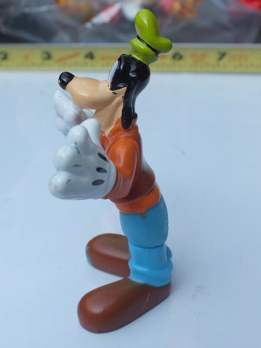 Vintage Disney Mini Figures, Goofy, Mickey Mouse